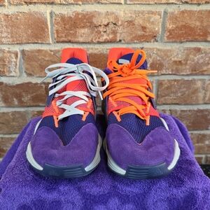 adidas Harden Vol. 4 Purple Orange Navy White Lightweight Basketball Sneaker